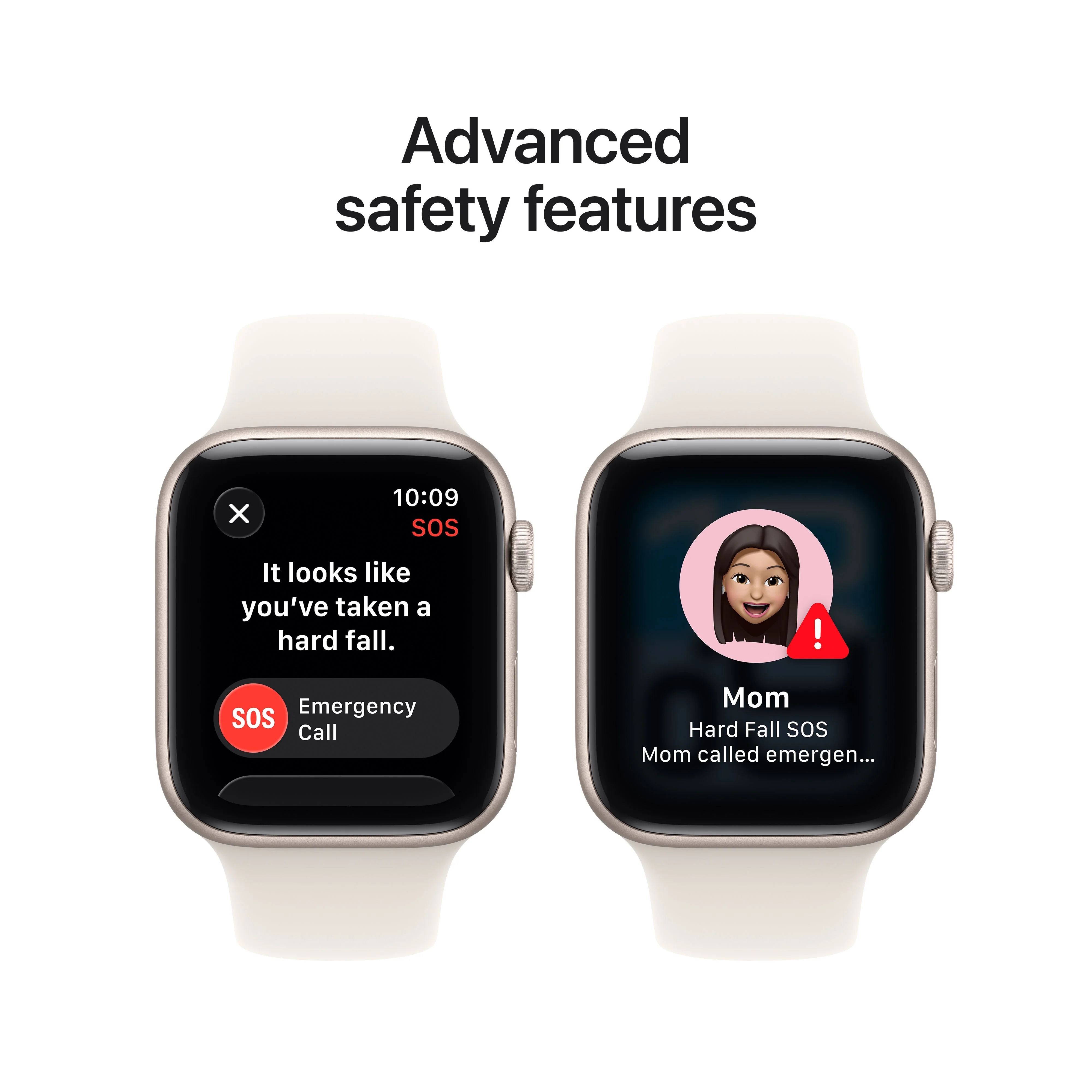 Apple Watch SE 3 GPS + Cellular 44mm Starlight Aluminium Case with Starlight Sport Band - M/L - Image 7