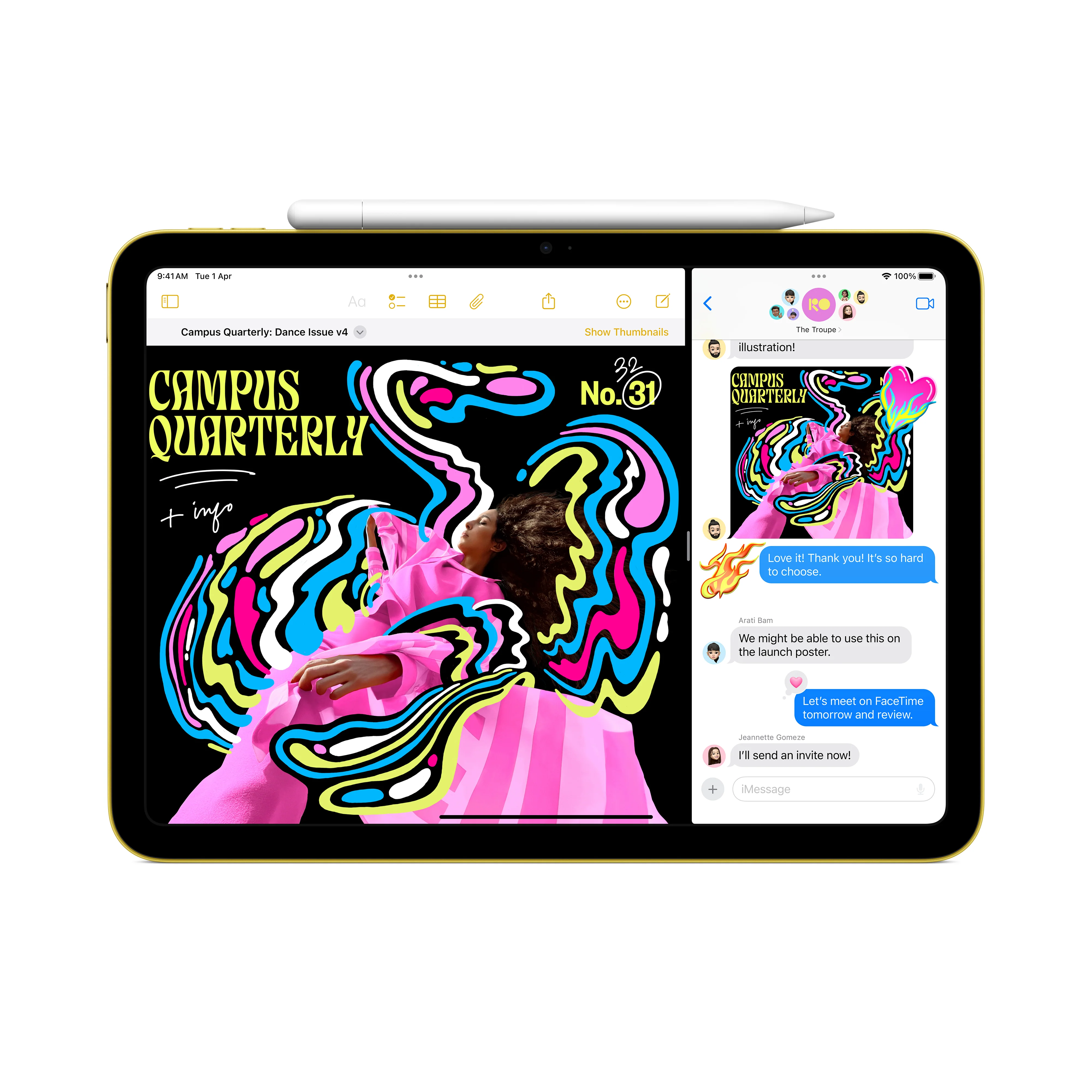 iPad Wi-Fi 128GB - Silver (A16) - Image 4