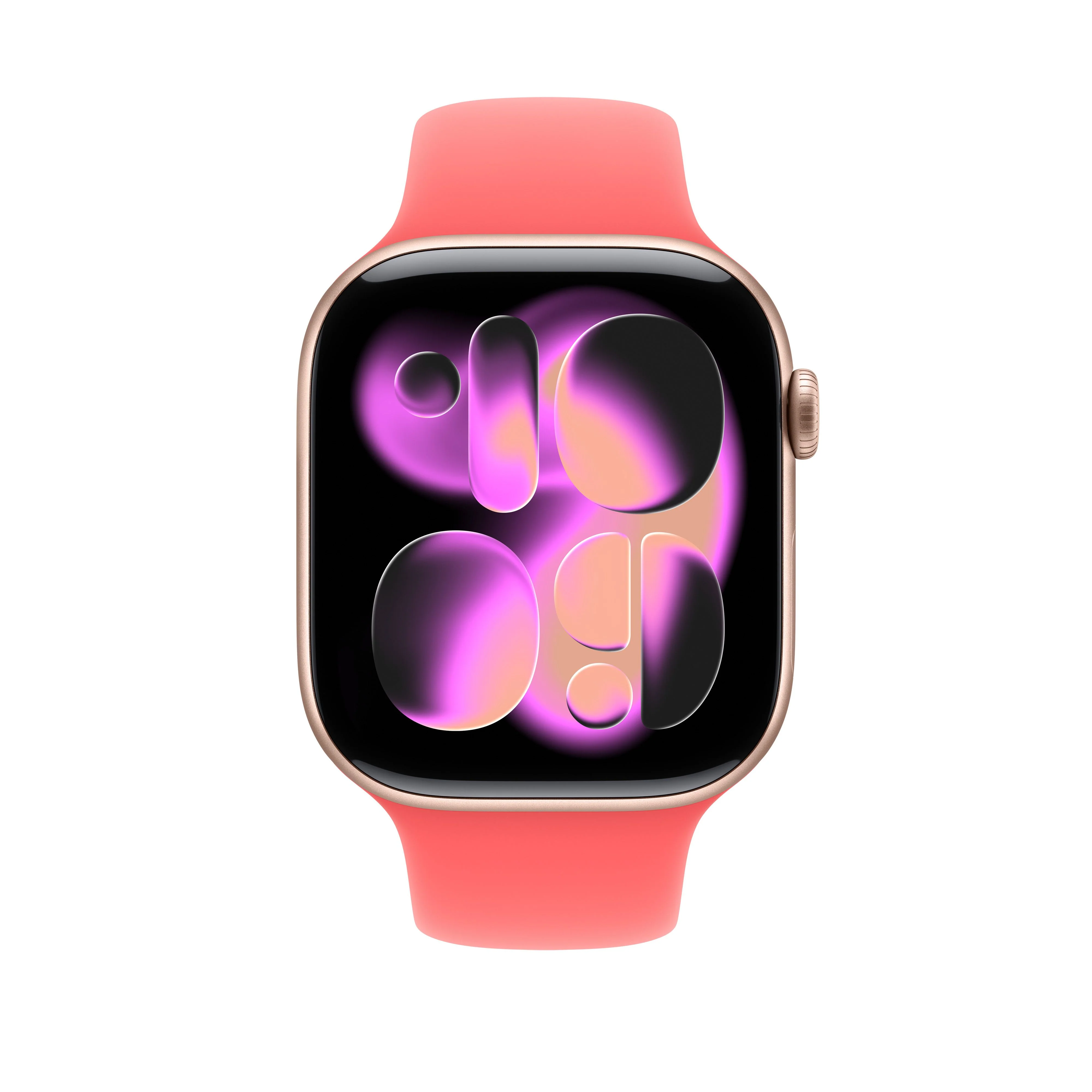 46mm Bright Guava Sport Band - S/M - Image 3