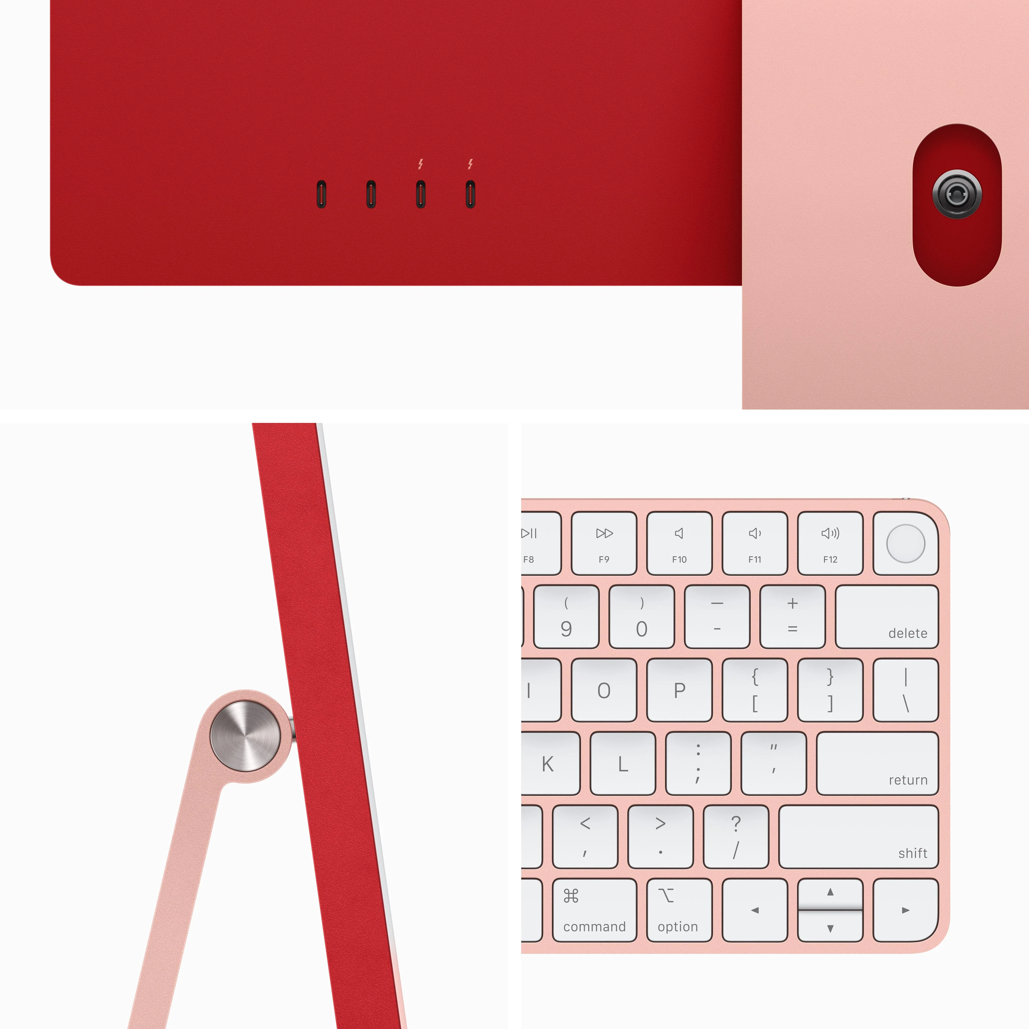 24-inch iMac with Retina 4.5K display: Apple M3 chip with 8‑core CPU and 10‑core GPU, 512GB SSD - Pink - Image 3
