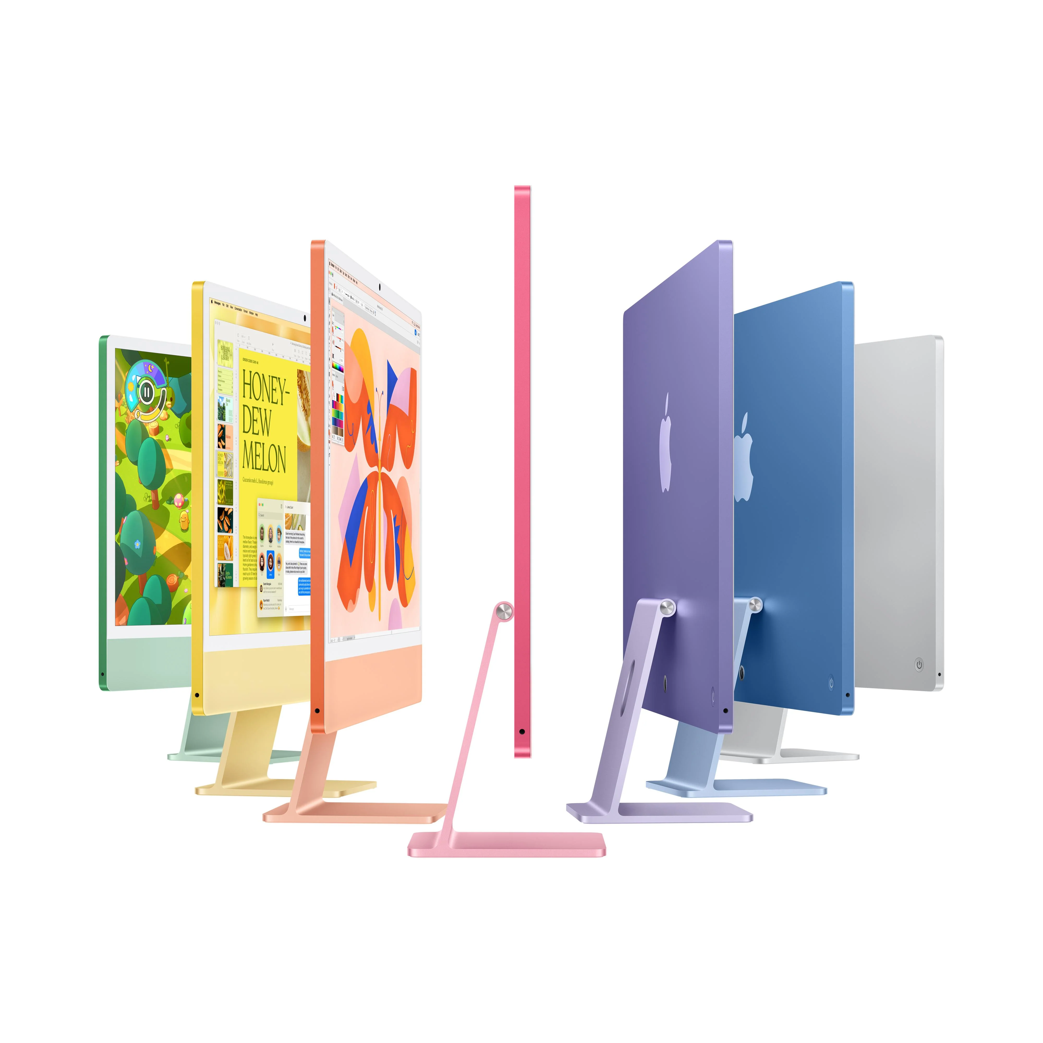 24-inch iMac with Retina 4.5K display: Apple M4 chip with 10-core CPU and 10-core GPU, 512GB SSD - Blue - Image 4