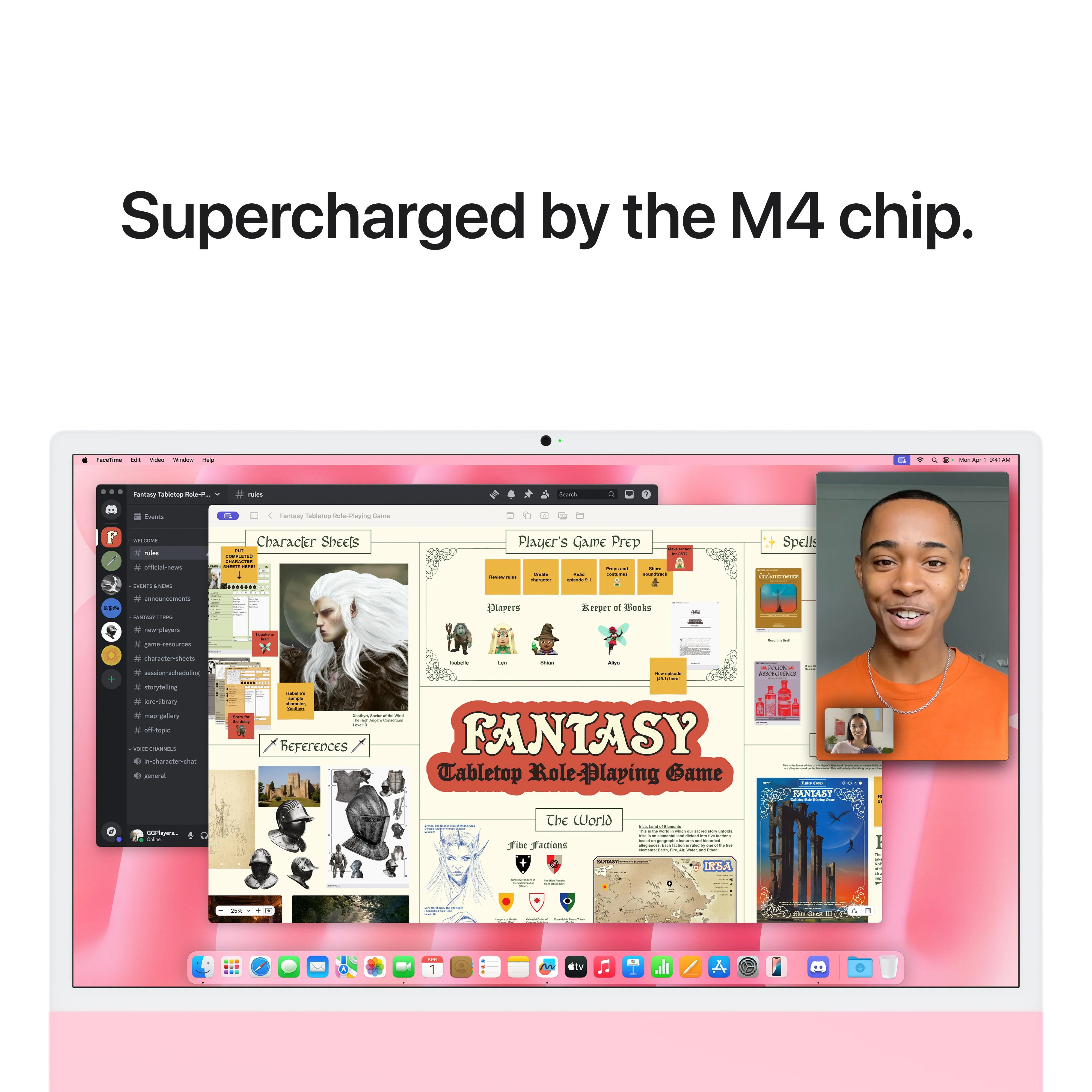 24-inch iMac with Retina 4.5K display: Apple M4 chip with 10-core CPU and 10-core GPU, 512GB SSD - Pink - Image 6