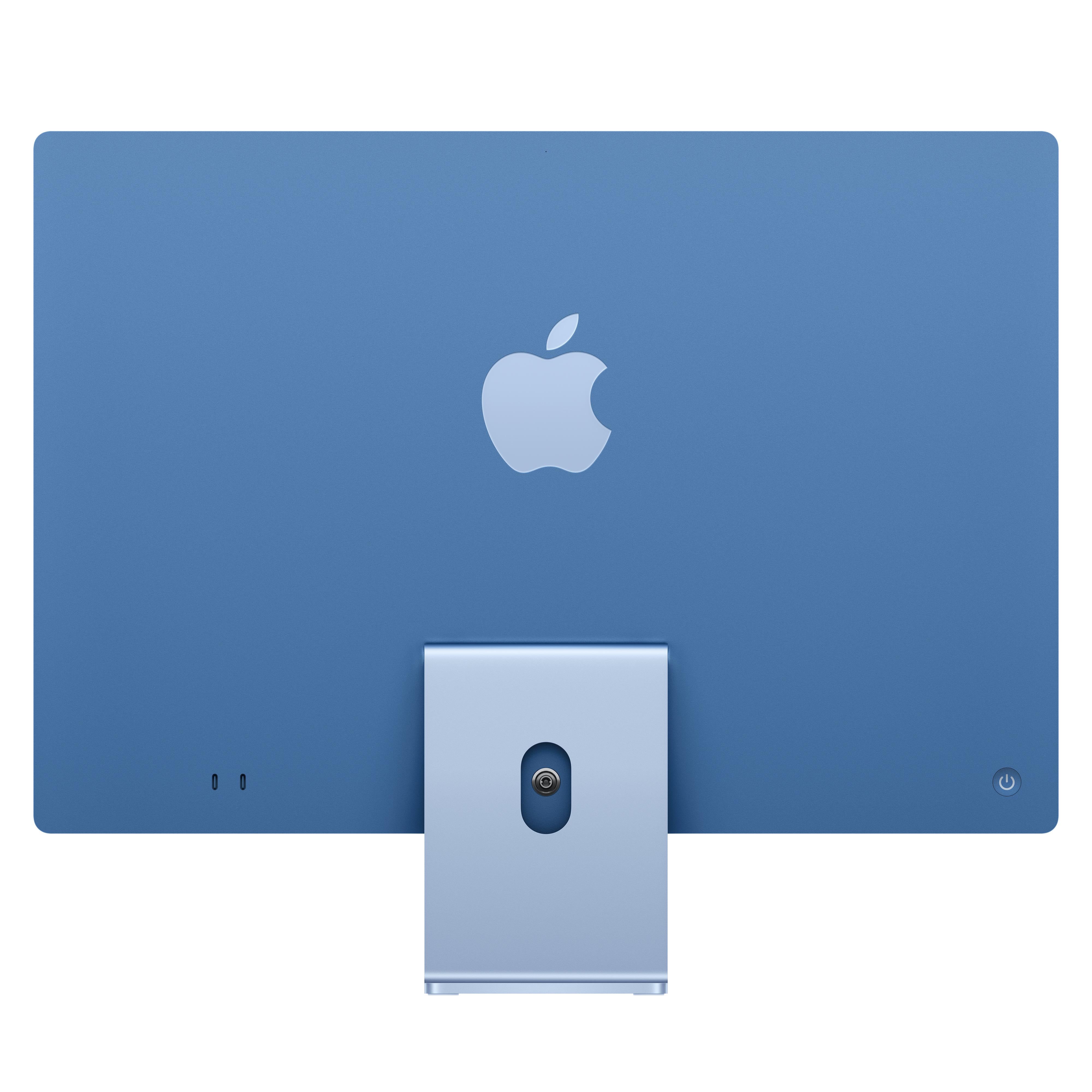 24-inch iMac with Retina 4.5K display: Apple M4 chip with 8-core CPU and 8-core GPU, 256GB SSD - Blue - Image 2