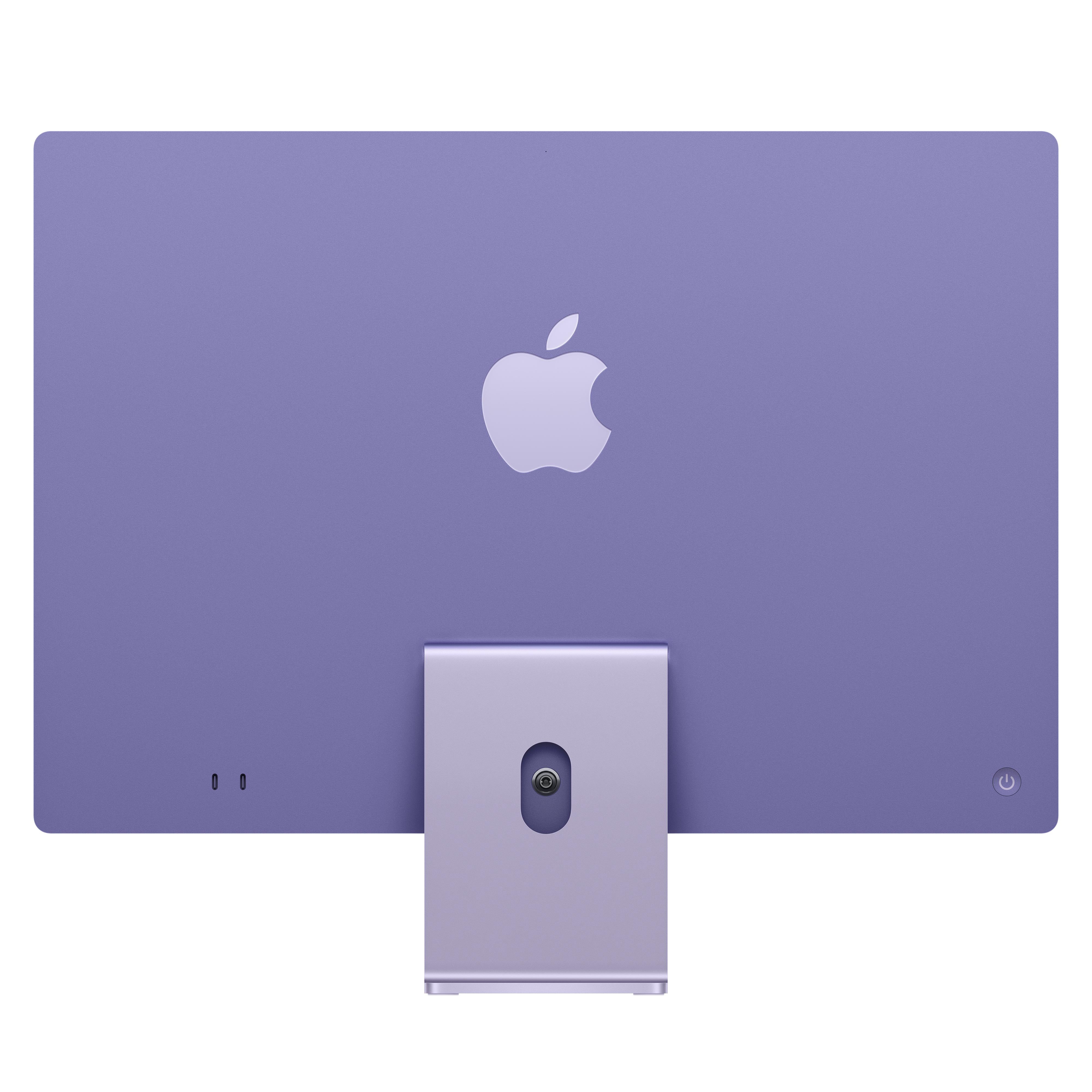 24-inch iMac with Retina 4.5K display: Apple M4 chip with 8-core CPU and 8-core GPU, 256GB SSD - Purple - Image 2