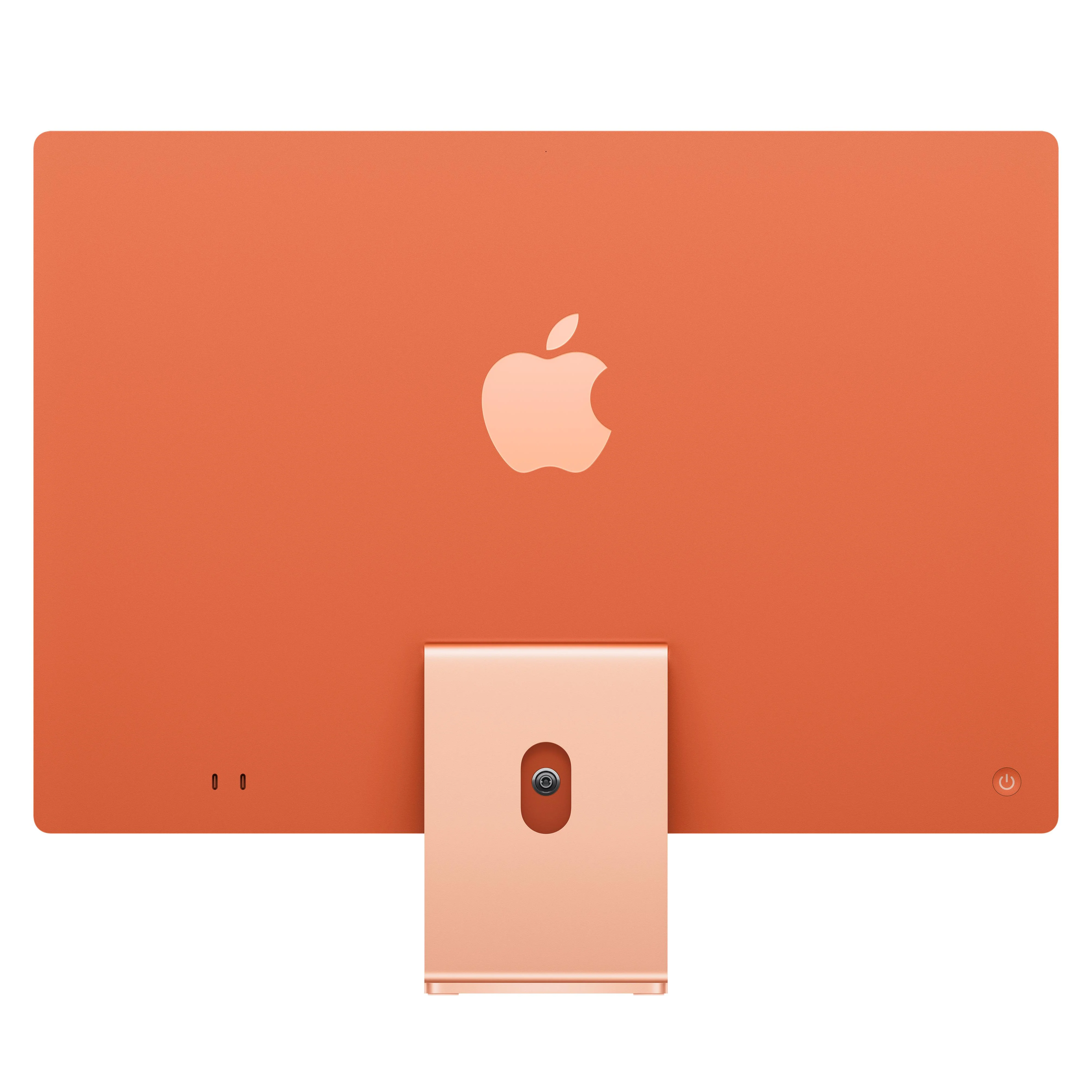 24-inch iMac with Retina 4.5K display: Apple M4 chip with 8-core CPU and 8-core GPU, 256GB SSD - Orange - Image 2
