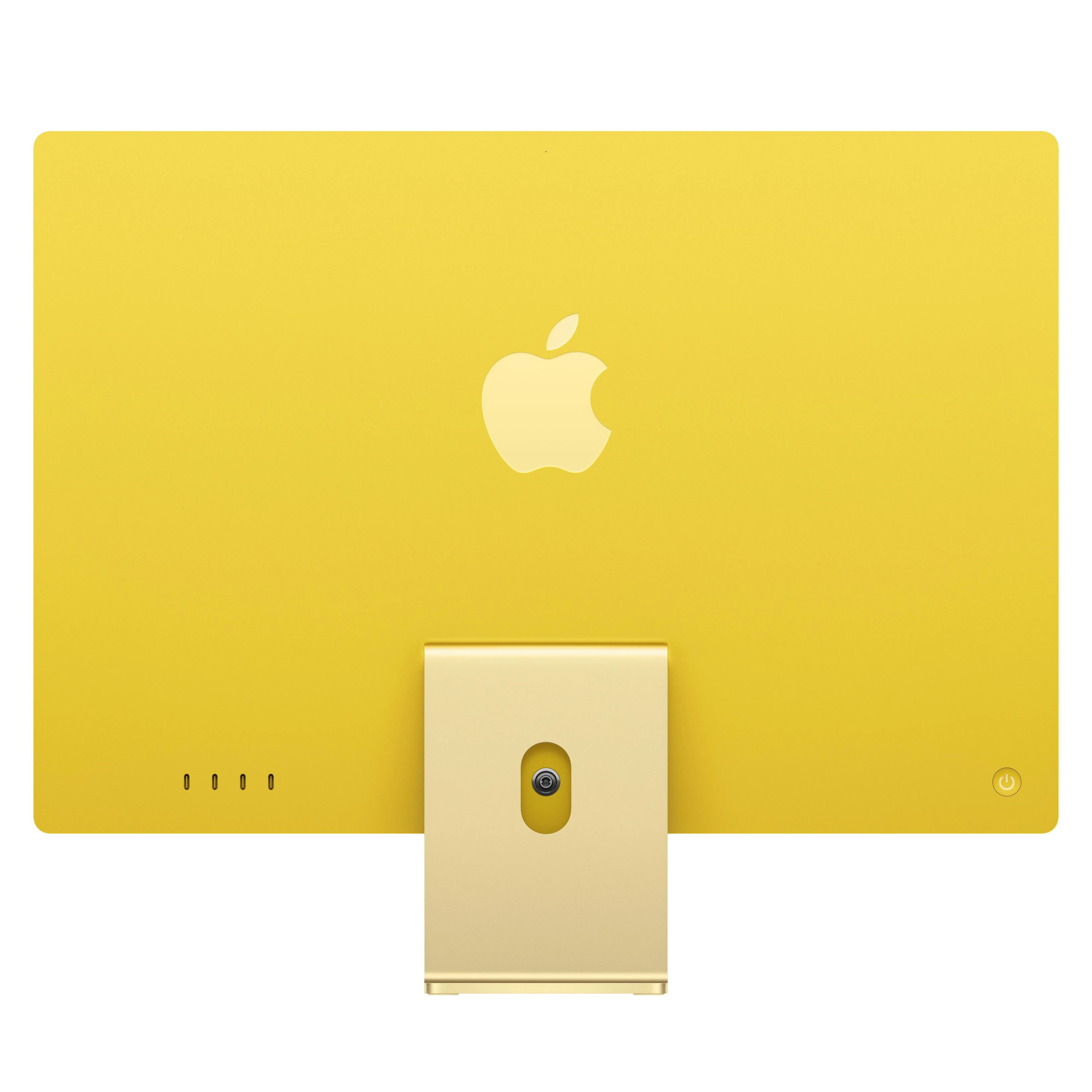 24-inch iMac with Retina 4.5K display: Apple M4 chip with 10-core CPU and 10-core GPU, 256GB SSD - Yellow - Image 2