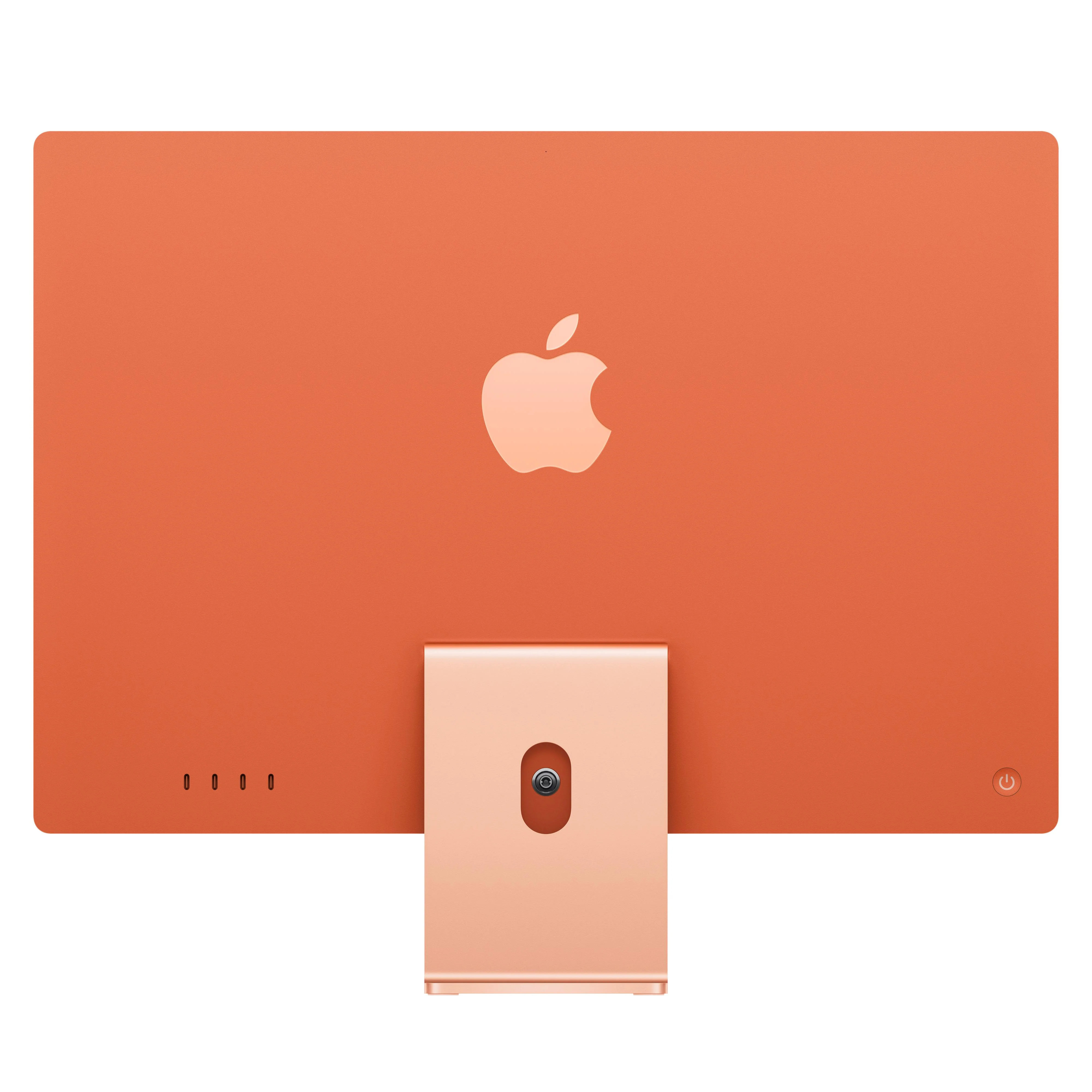 24-inch iMac with Retina 4.5K display: Apple M4 chip with 10-core CPU and 10-core GPU, 256GB SSD - Orange - Image 2