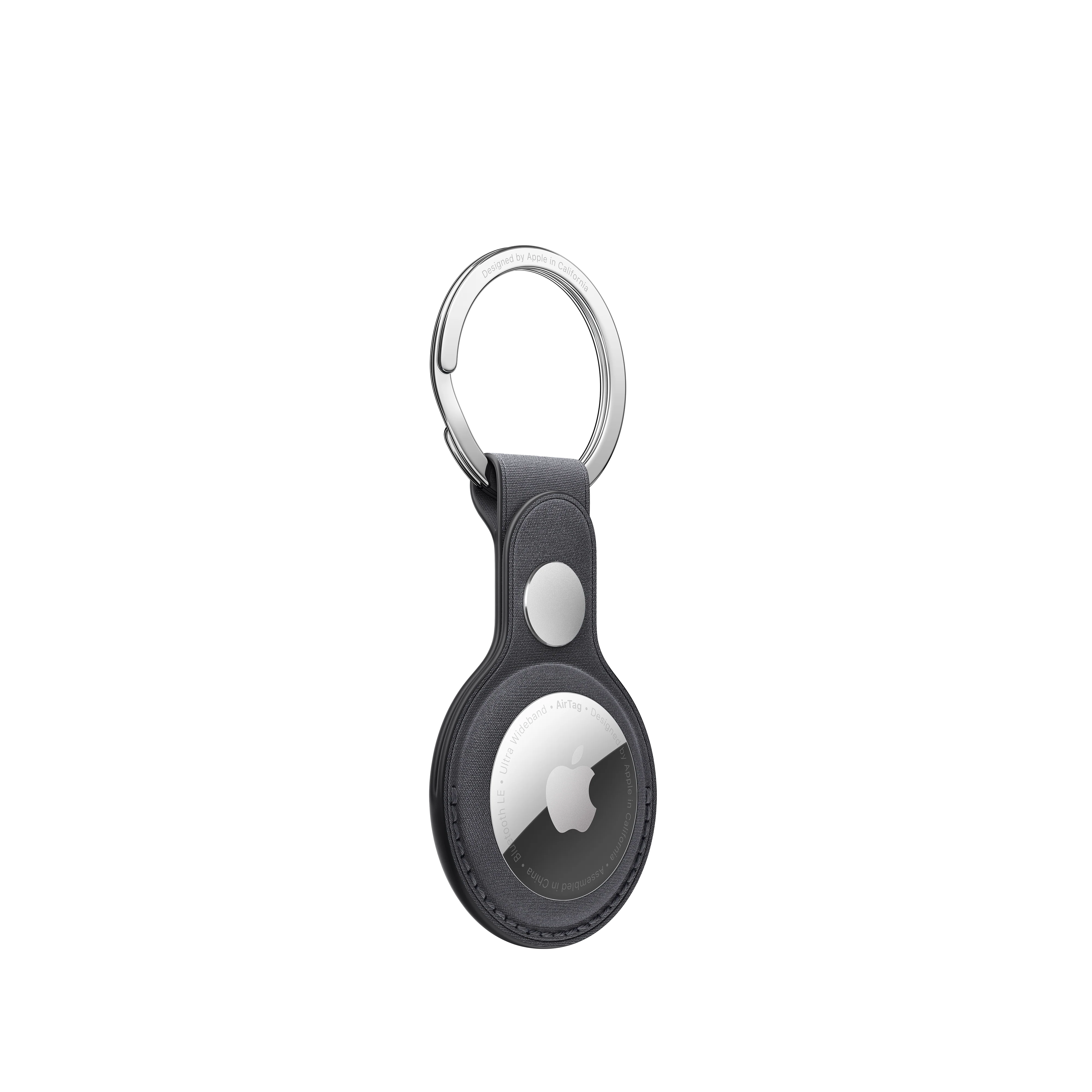 AirTag FineWoven Key Ring - Black - Image 3