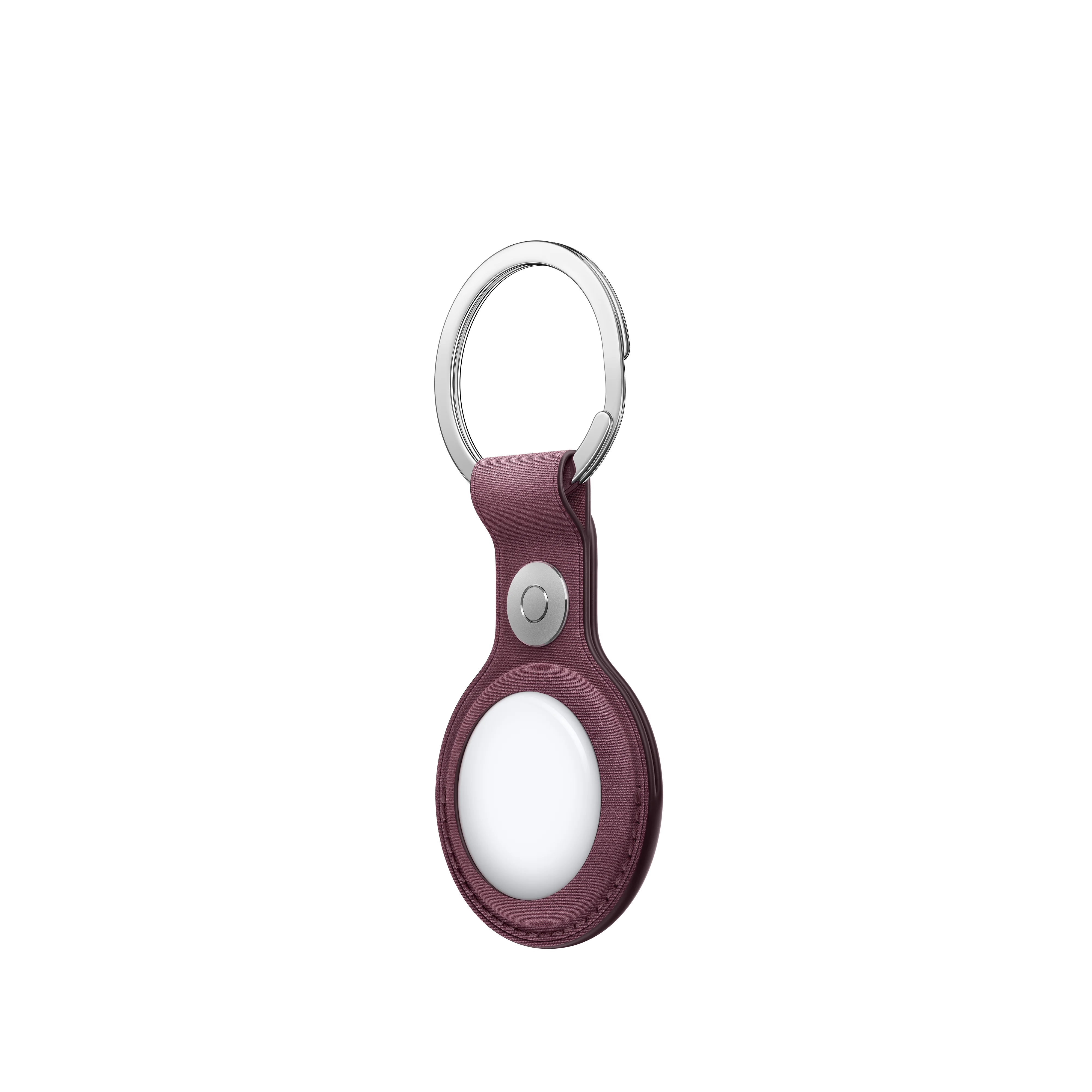 AirTag FineWoven Key Ring - Mulberry - Image 2