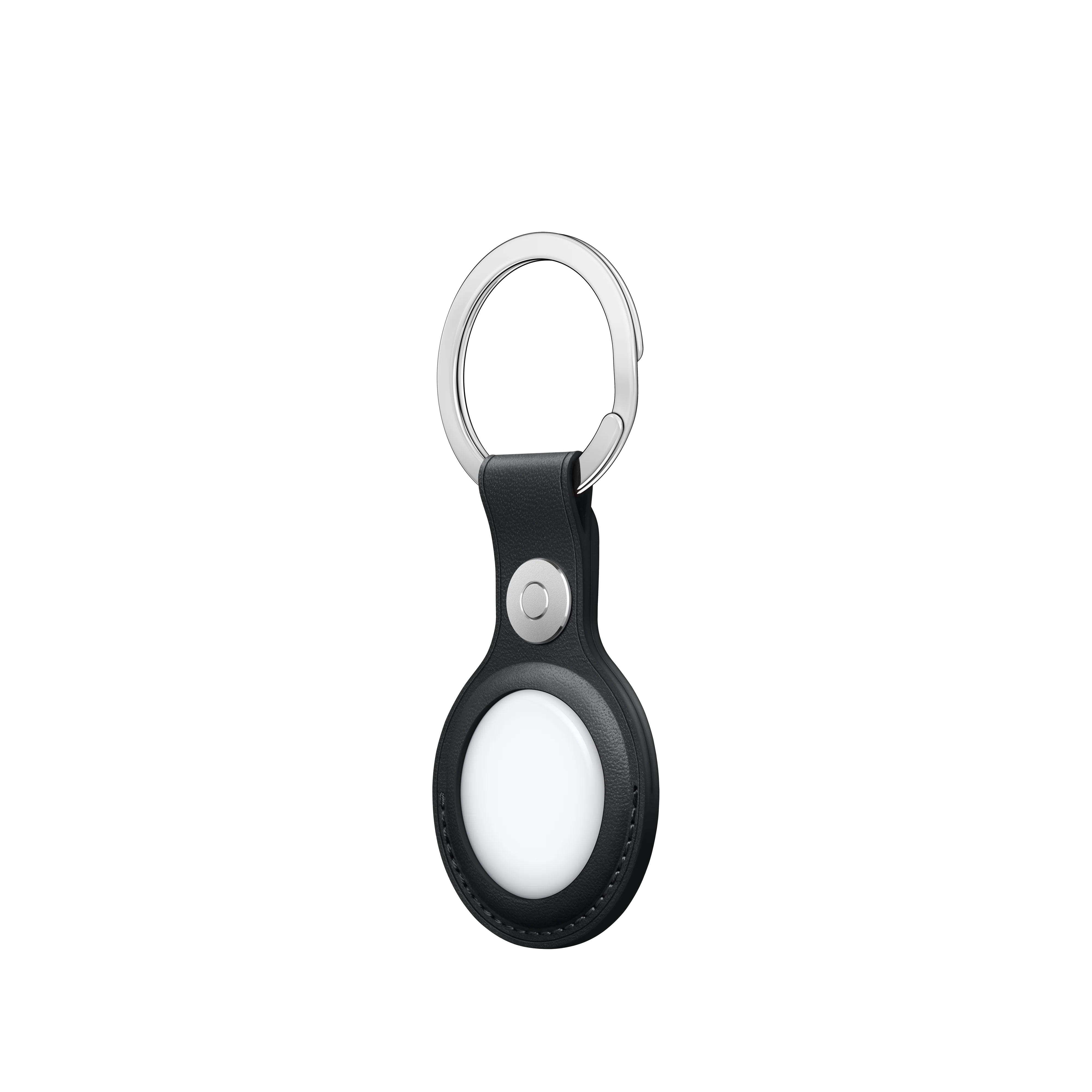 AirTag Leather Key Ring ‚Äì Midnight - Image 3