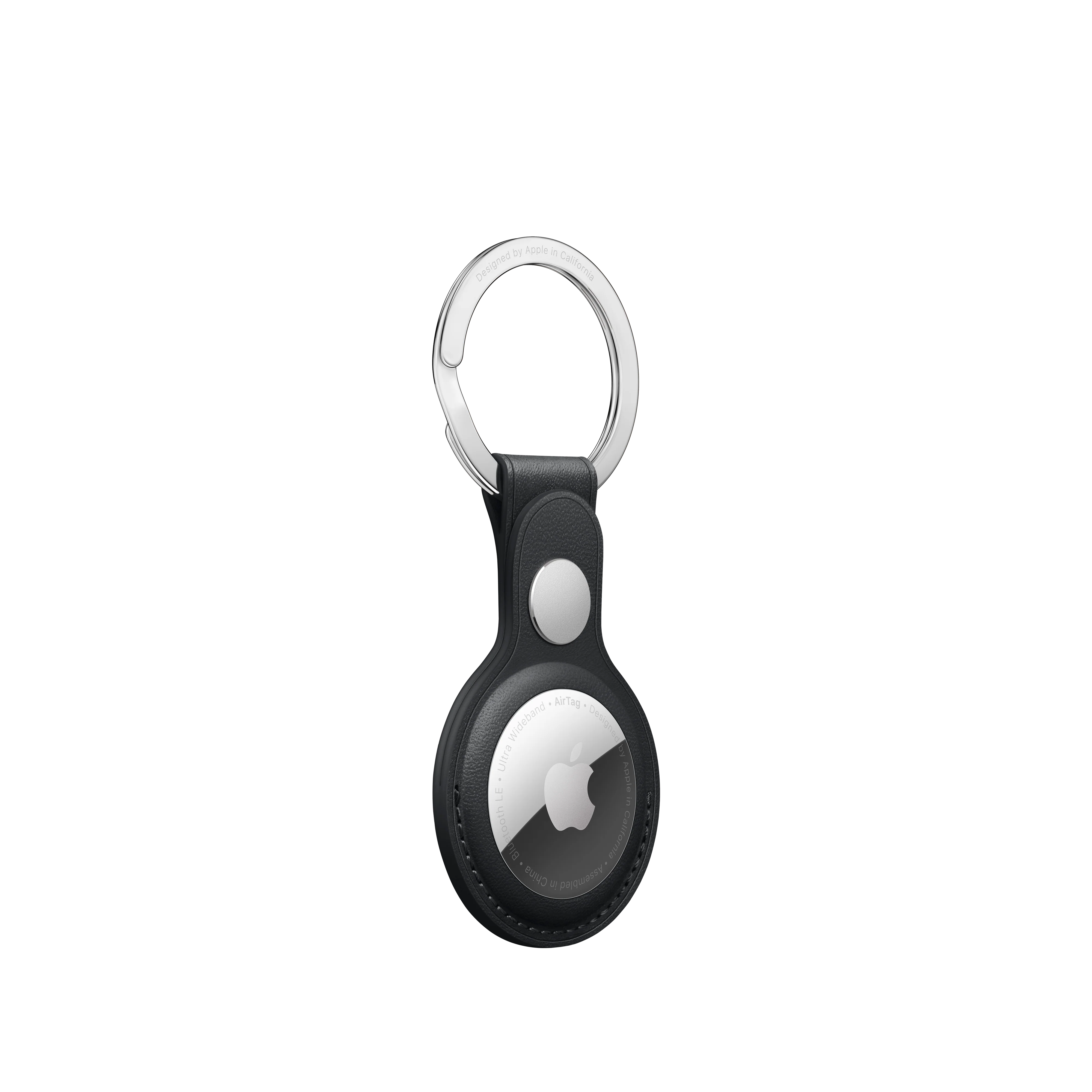 AirTag Leather Key Ring ‚Äì Midnight - Image 4