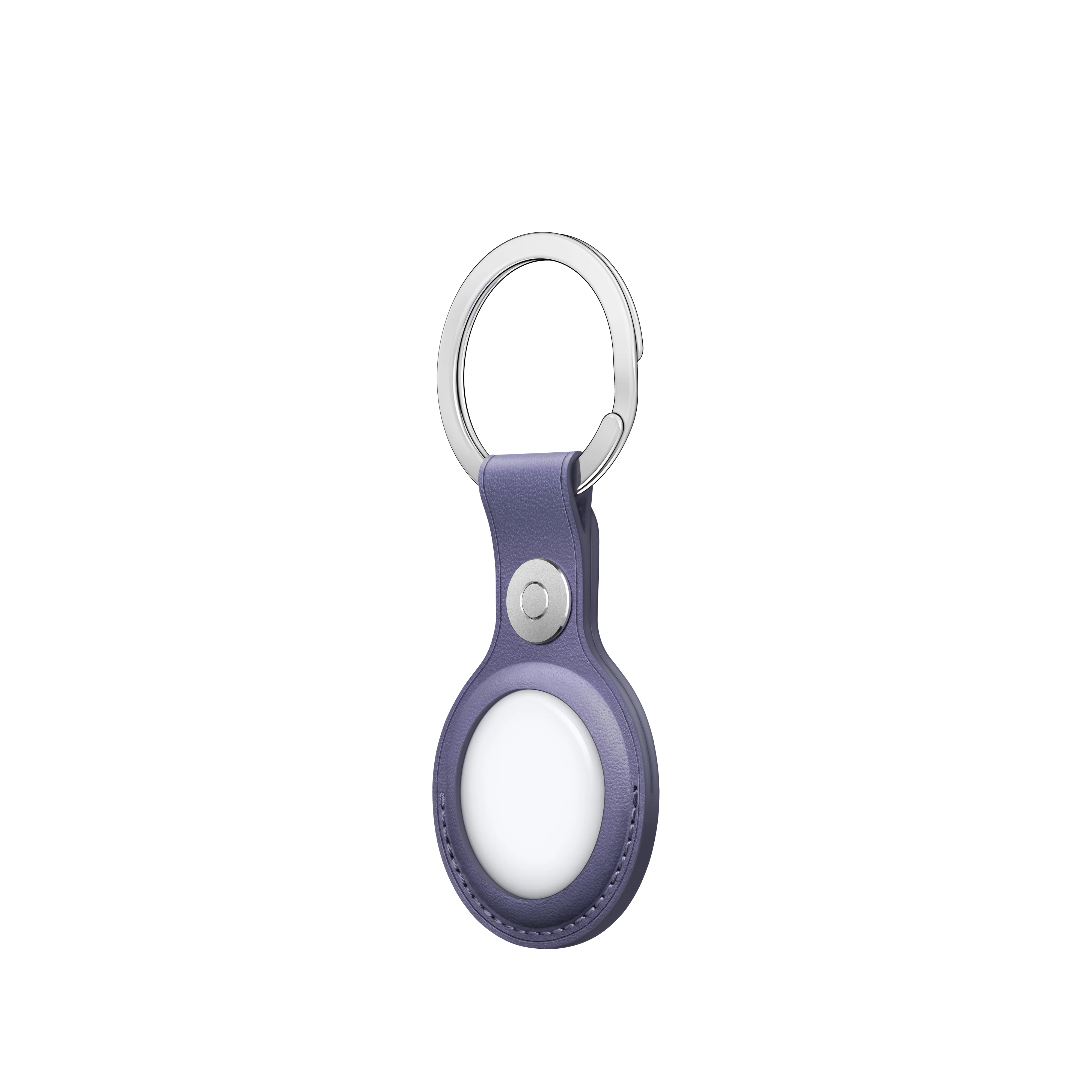 AirTag Leather Key Ring ‚Äì Wisteria - Image 3