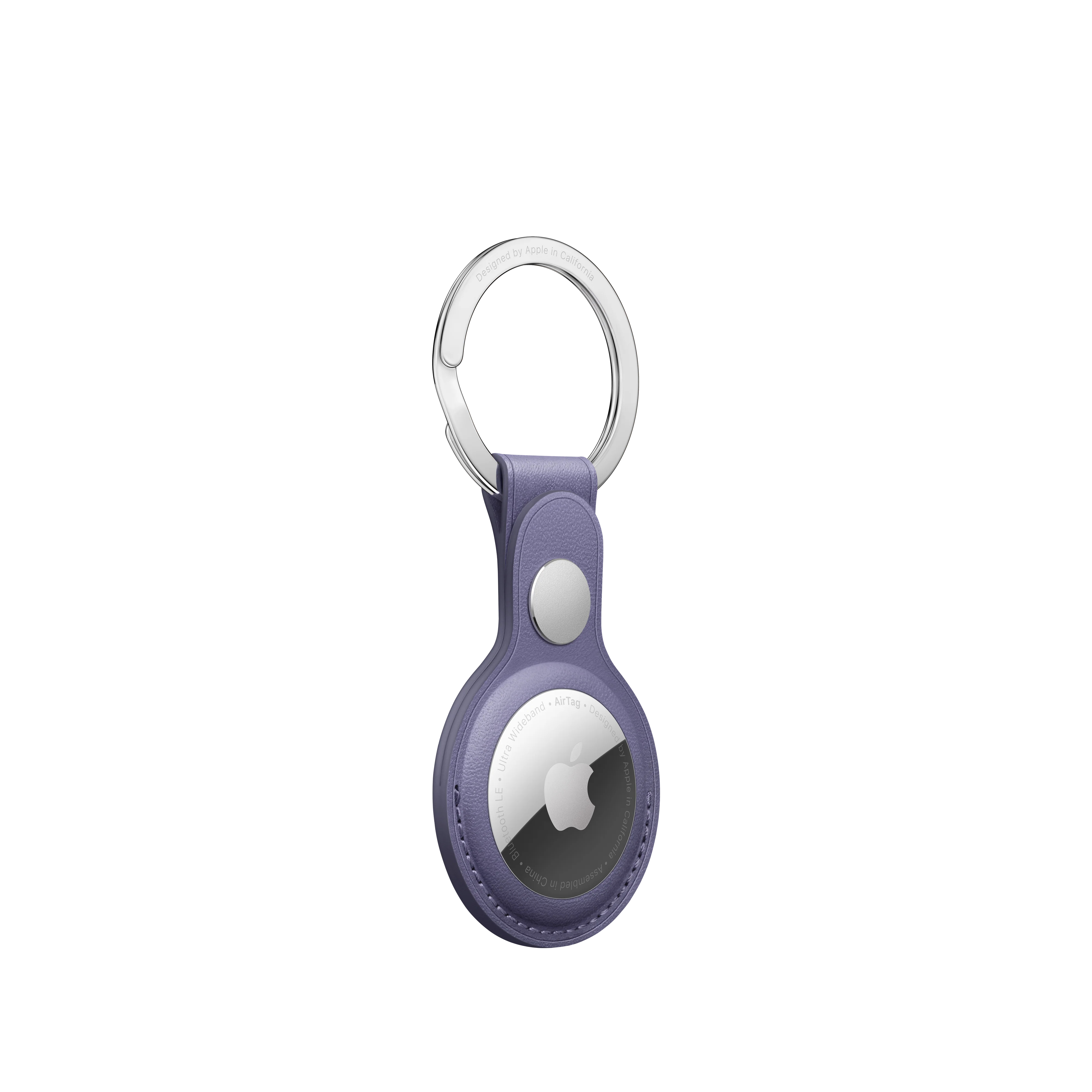 AirTag Leather Key Ring ‚Äì Wisteria - Image 4