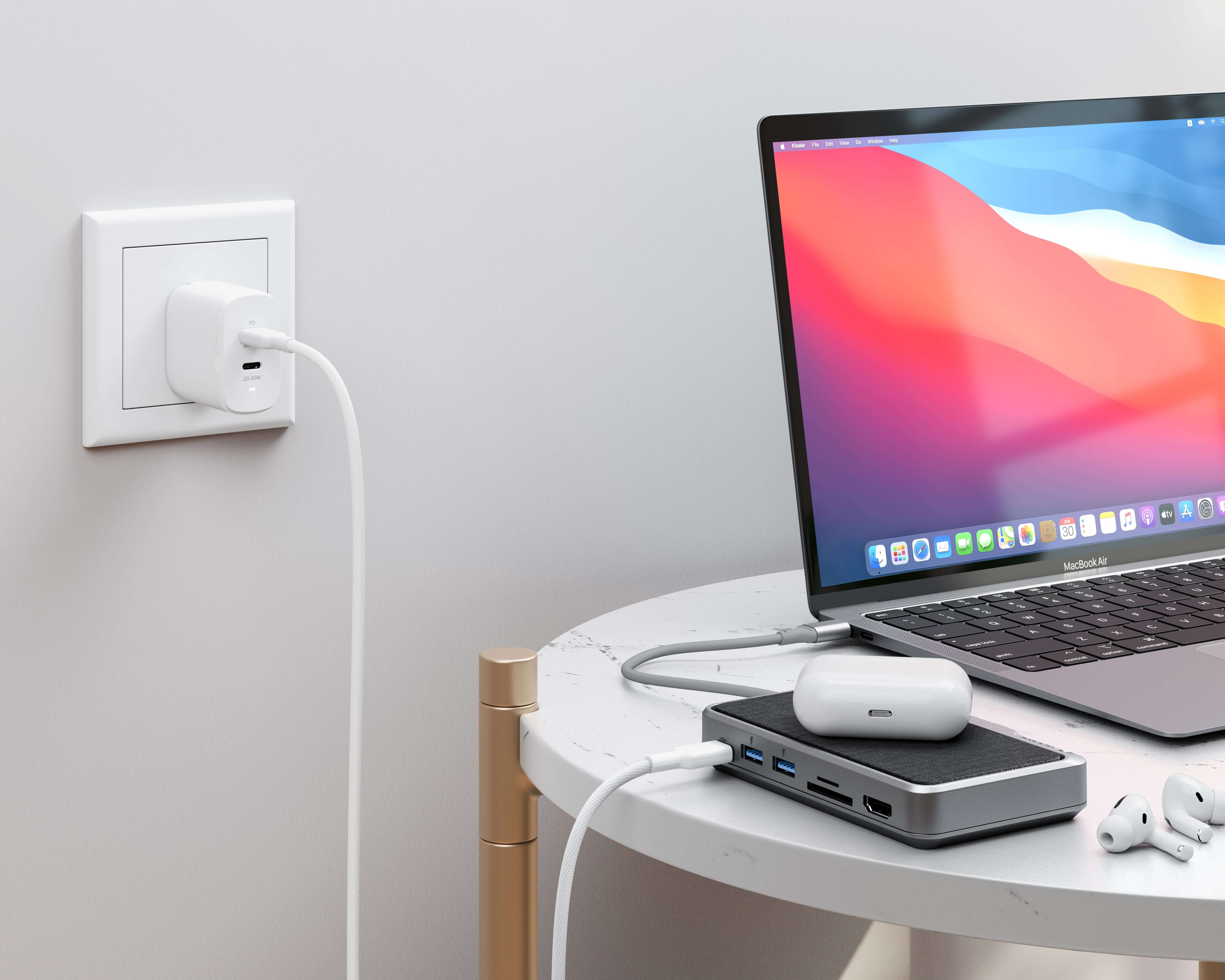 ALOGIC USB-C Dock Wave USB-C Hub - Space Grey - Image 3