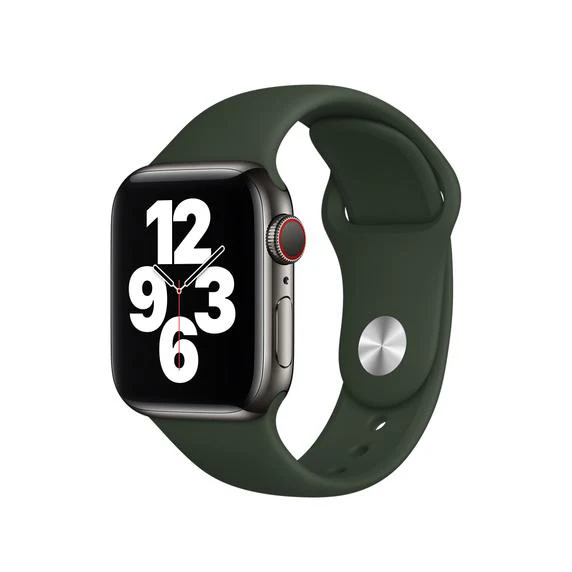 Apple 44mm Cyprus Green Sport Band - Regular - Image 2