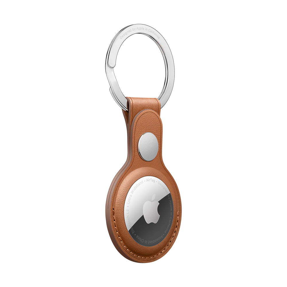 Apple AirTag Leather Key Ring - Image 3