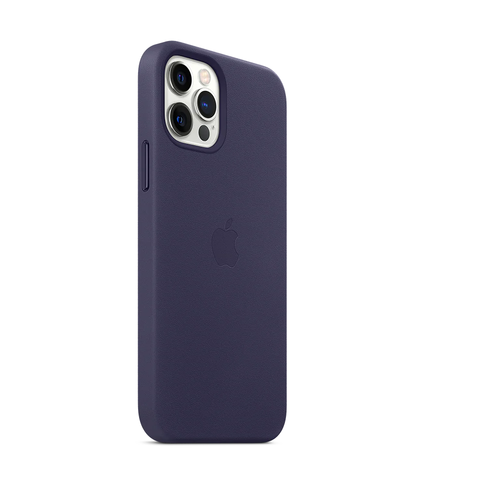 Apple Leather Case with MagSafe for iPhone 12 | 12 Pro - Image 2