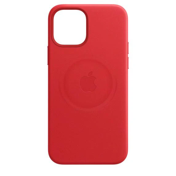 Apple Leather Case with MagSafe for iPhone 12 | 12 Pro - Image 3