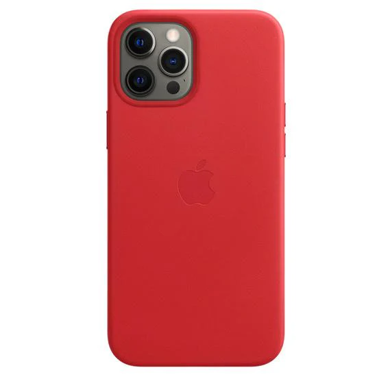 Apple Leather Case with MagSafe for iPhone 12 | 12 Pro - Image 4