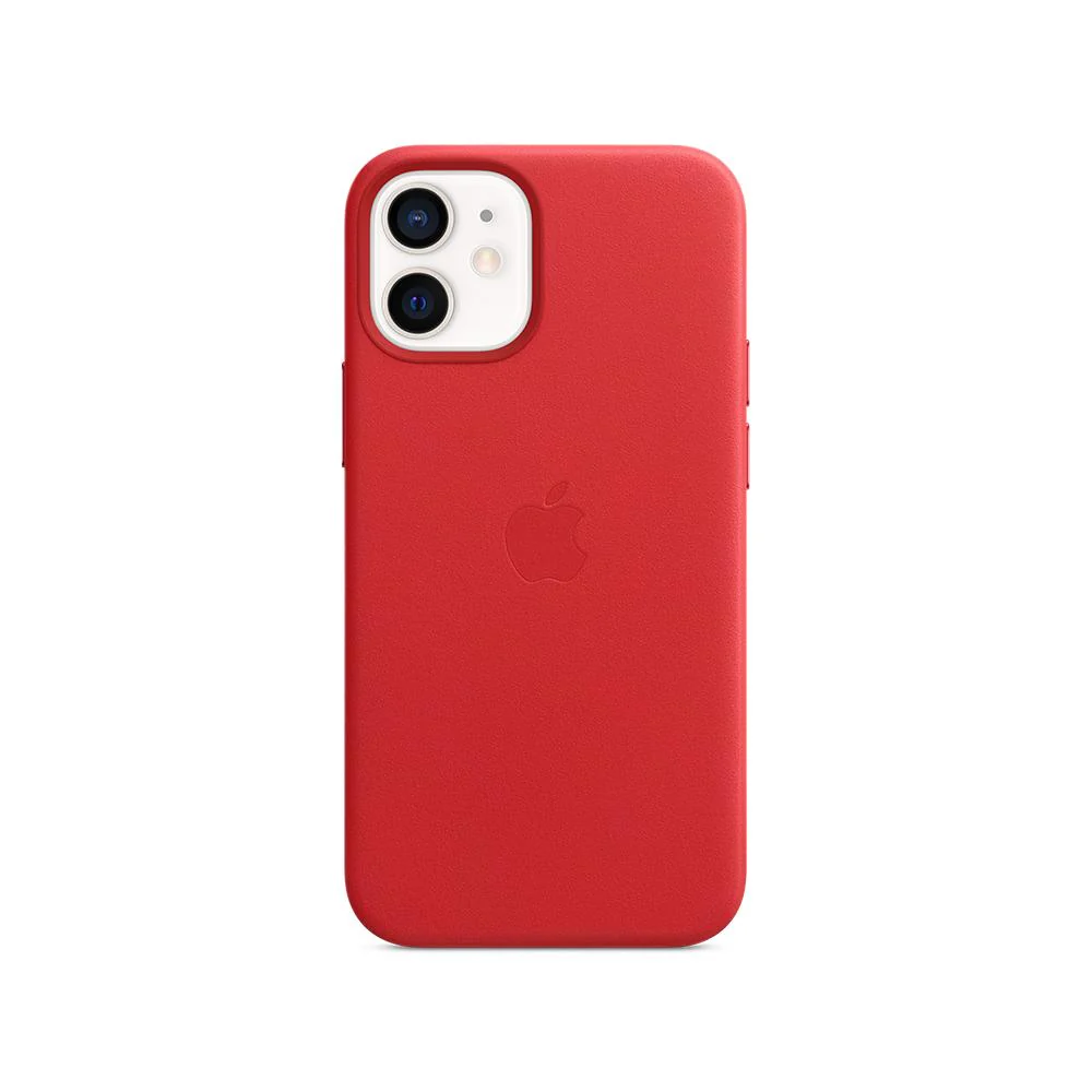 Apple Leather Case with MagSafe for iPhone 12 mini - Image 3