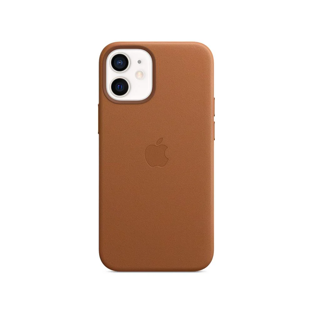 Apple Leather Case with MagSafe for iPhone 12 mini - Image 5