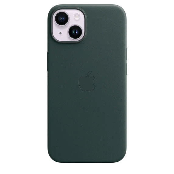 Apple Leather Case with MagSafe for iPhone 14 - Image 3