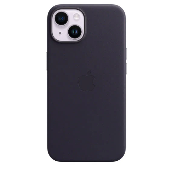 Apple Leather Case with MagSafe for iPhone 14 - Image 5