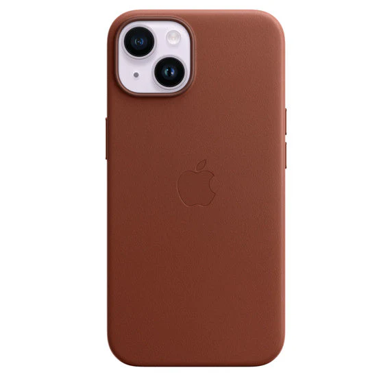 Apple Leather Case with MagSafe for iPhone 14 - Image 7