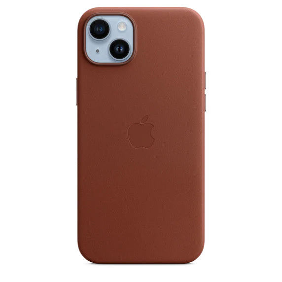 Apple Leather Case with MagSafe for iPhone 14 Plus - Image 4