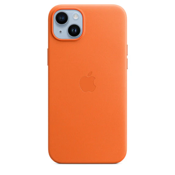 Apple Leather Case with MagSafe for iPhone 14 Plus - Image 5
