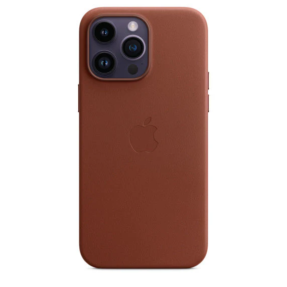 Apple Leather Case with MagSafe for iPhone 14 Pro Max - Image 4