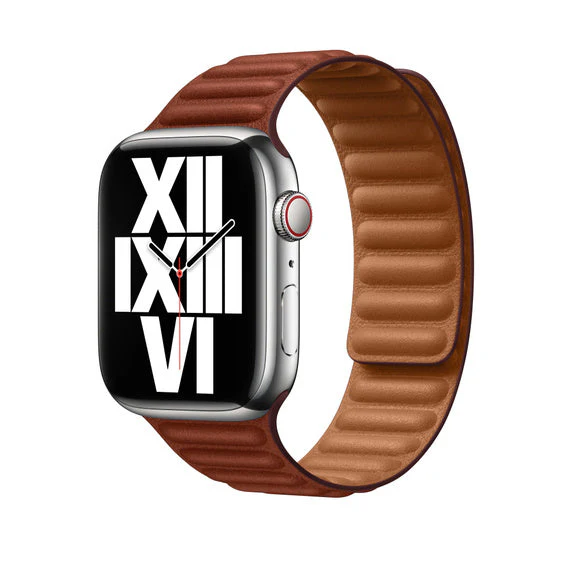 Apple 41mm Leather Link - M/L - Image 8