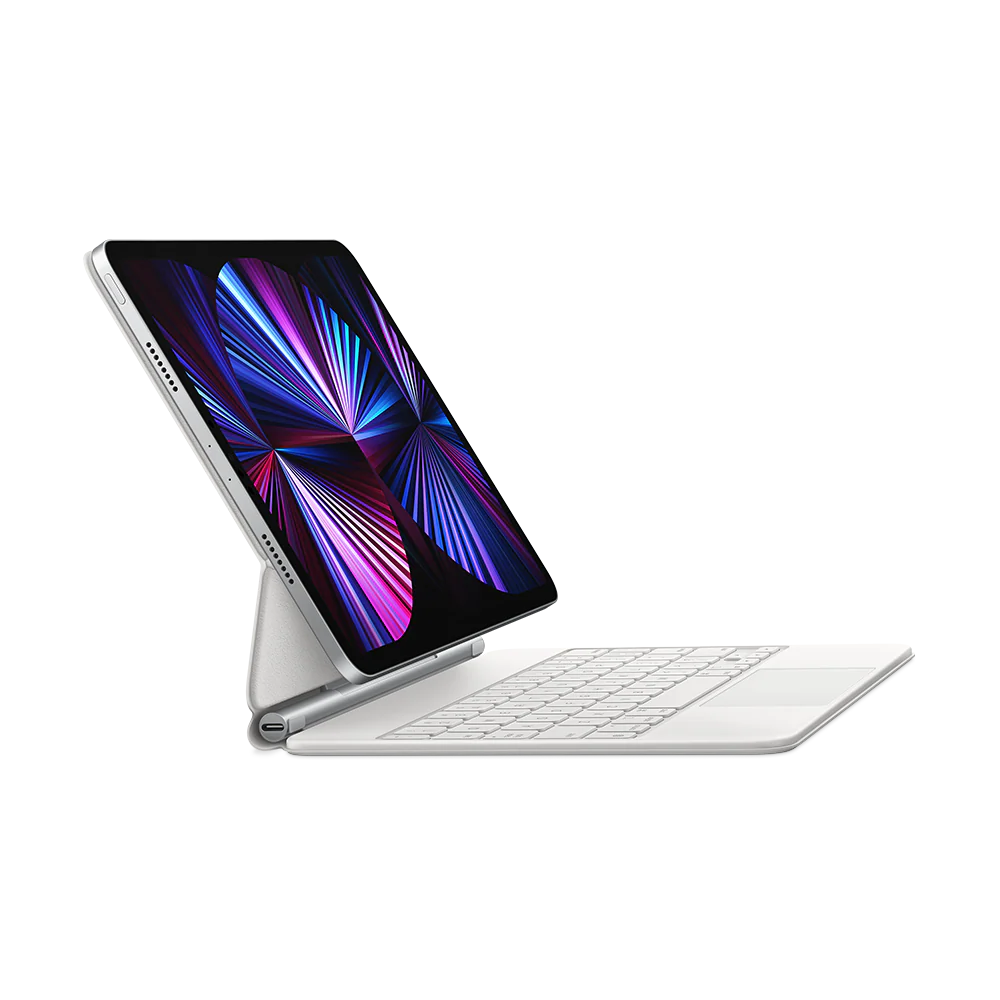 Apple Magic Keyboard for iPad Pro 11-inch (4th generation) and iPad Air (5th generation) - US English - White - Image 2