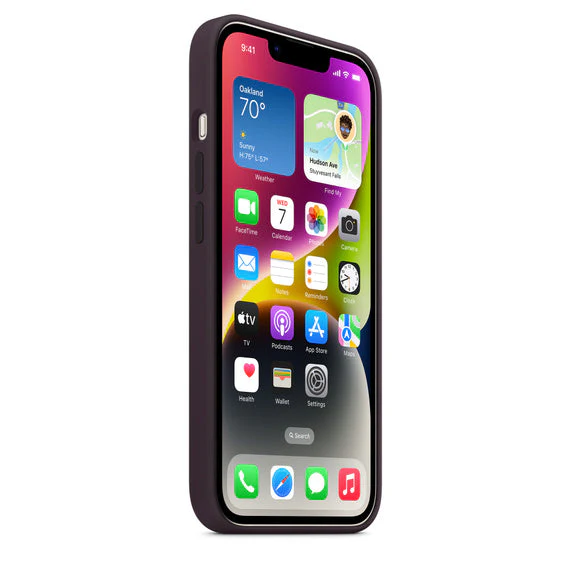 Apple Silicone Case with MagSafe for iPhone 14 - Image 12