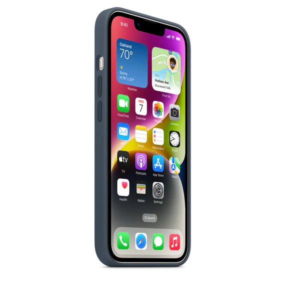Apple Silicone Case with MagSafe for iPhone 14 - Image 4