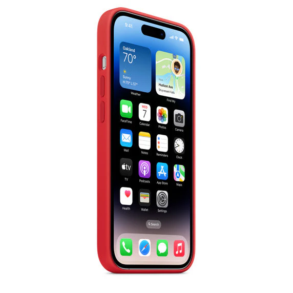 Apple Silicone Case with MagSafe for iPhone 14 Pro - Image 6