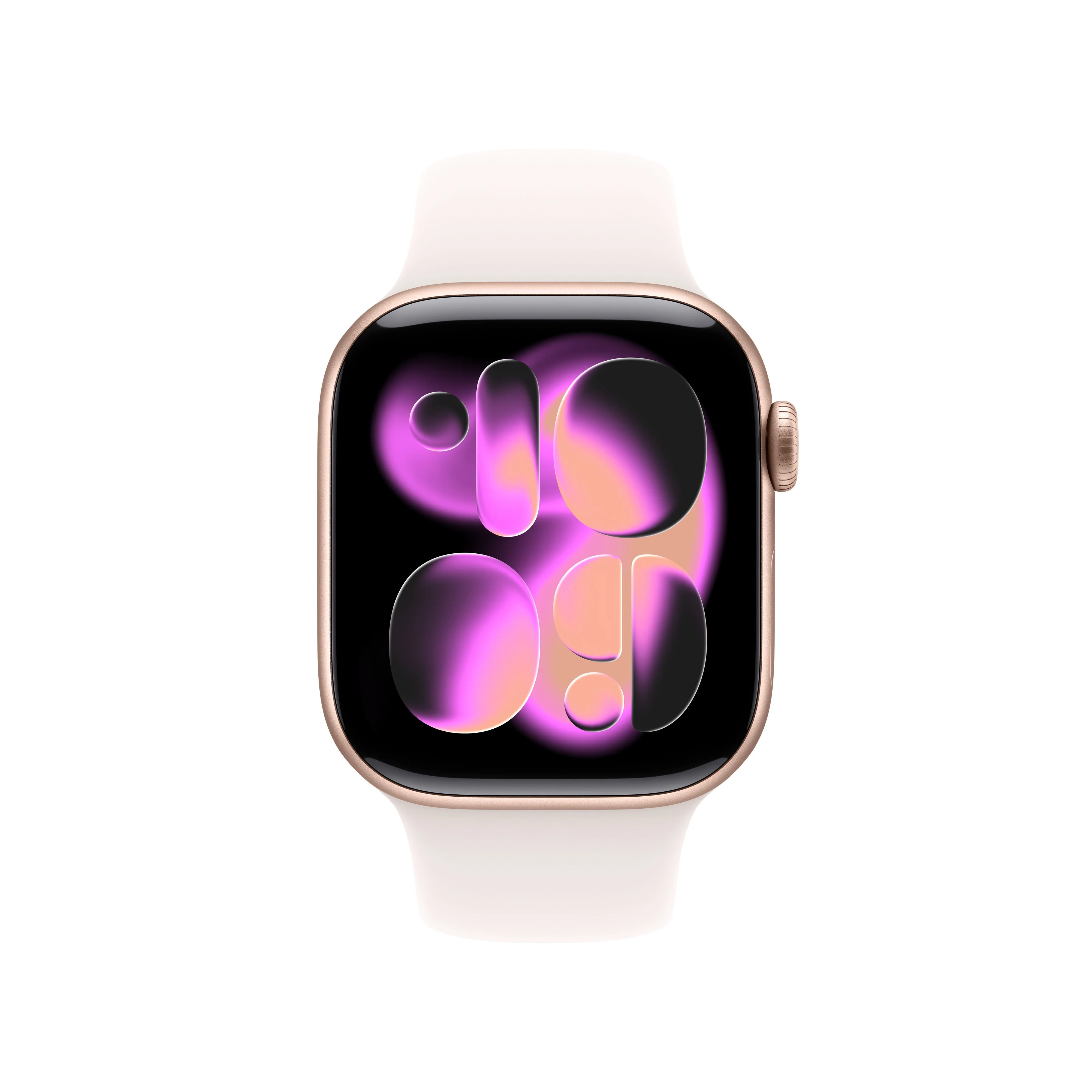 Apple Watch Series 11 GPS + Cellular 42mm Rose Gold Aluminium Case with Light Blush Sport Band - M/L - Image 2