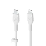 Belkin BOOST‚ÜëCHARGE‚Ѣ Flex USB-C Cable with Lightning Connector - White - Image 5