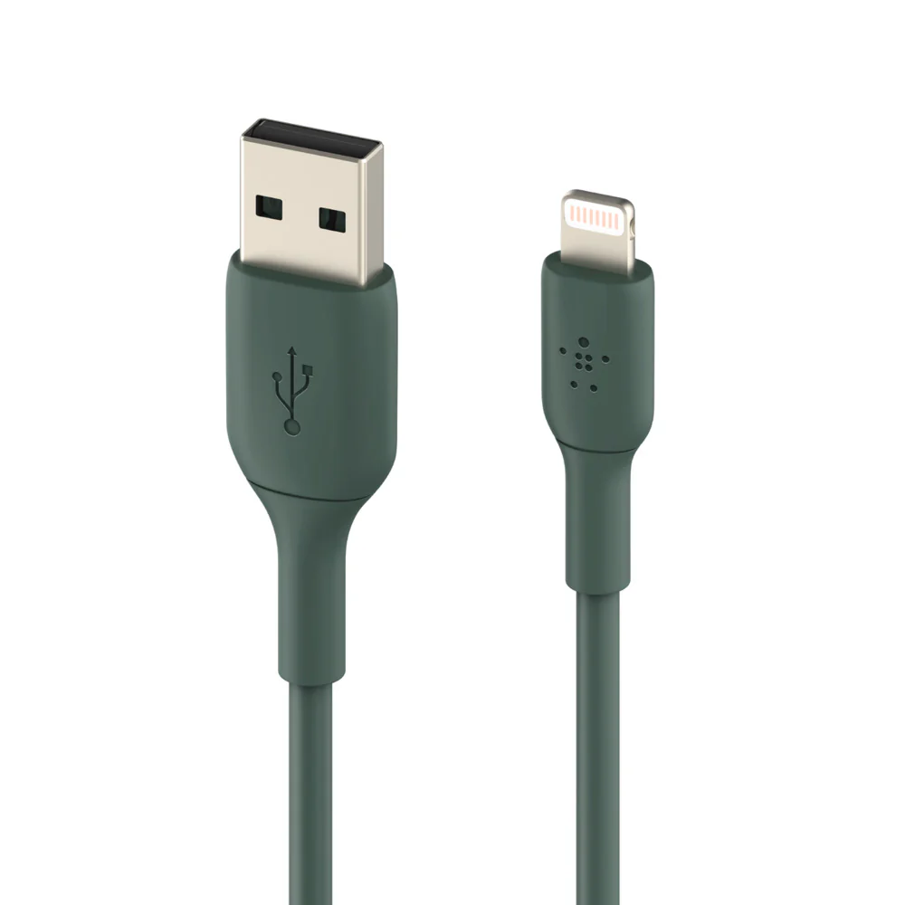 Belkin PVC A-LTG 1M - Lightning Cable - Midnight Green - Image 2
