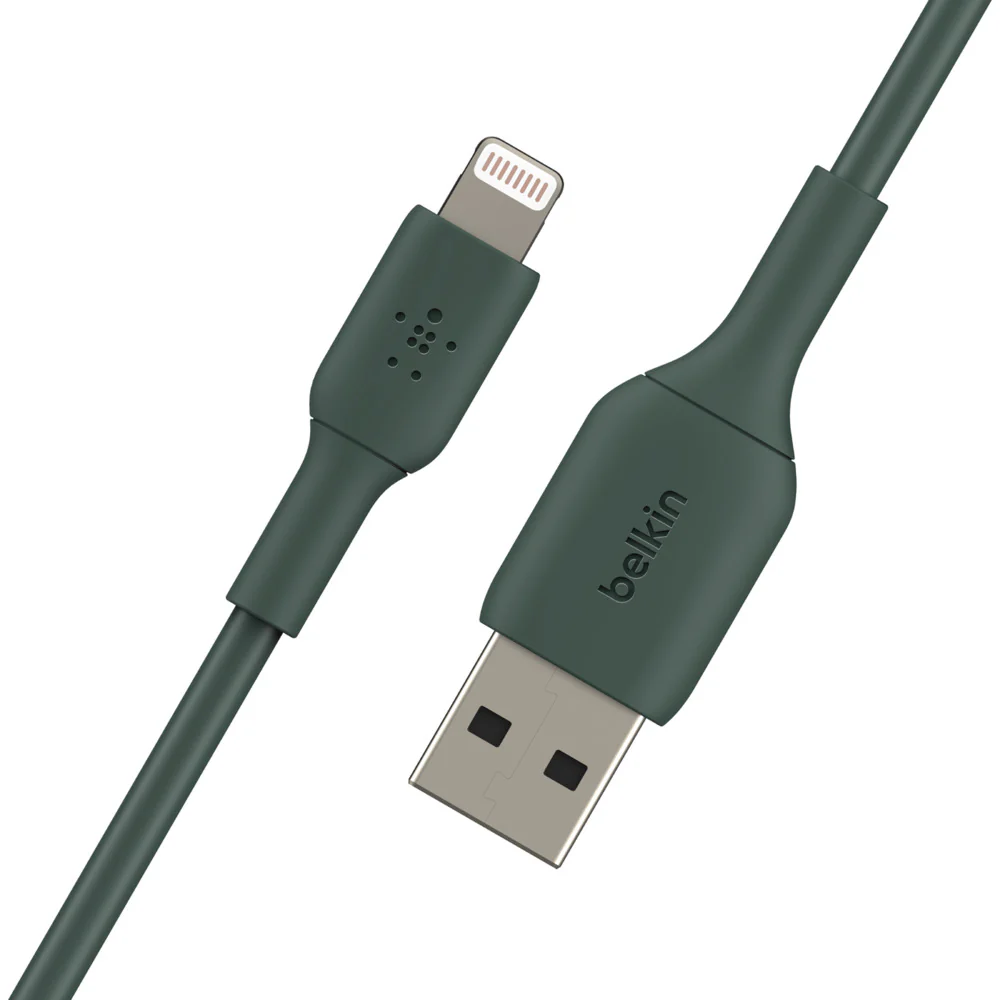Belkin PVC A-LTG 1M - Lightning Cable - Midnight Green - Image 3