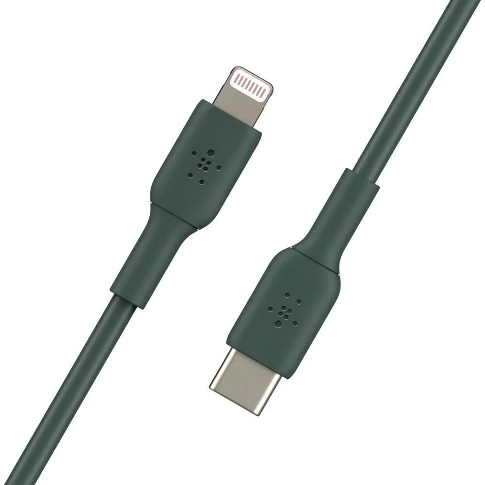 Belkin PVC C-LTG 1M - C to Lightning - Midnight Green - Image 3