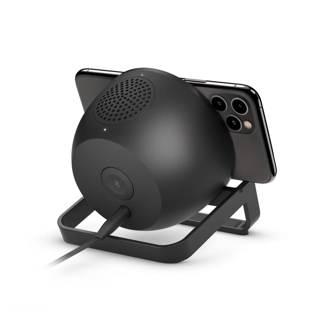 Belkin Wireless charger + Bluetooth speaker - Black - Image 2