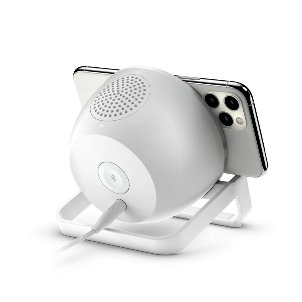Belkin Wireless charger + Bluetooth speaker -White - Image 2