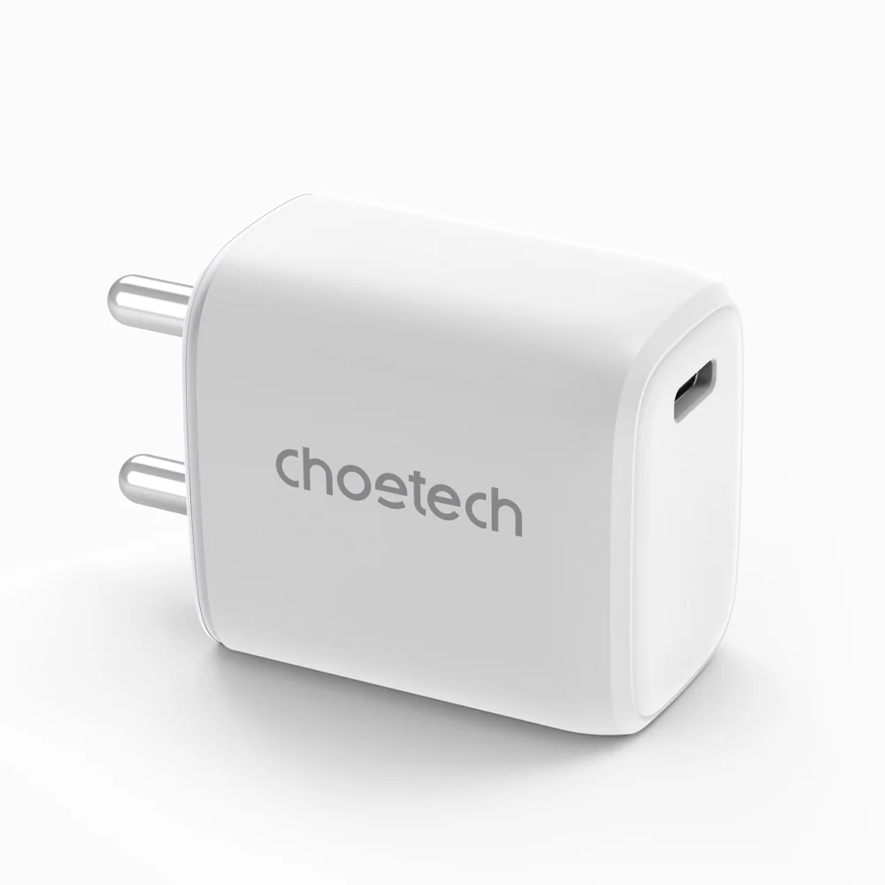 Choetech PD 20W charger / Adapter - White - Image 3