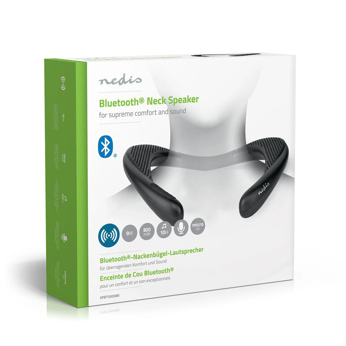 Nedis Bluetooth® Speaker - Black - Image 7