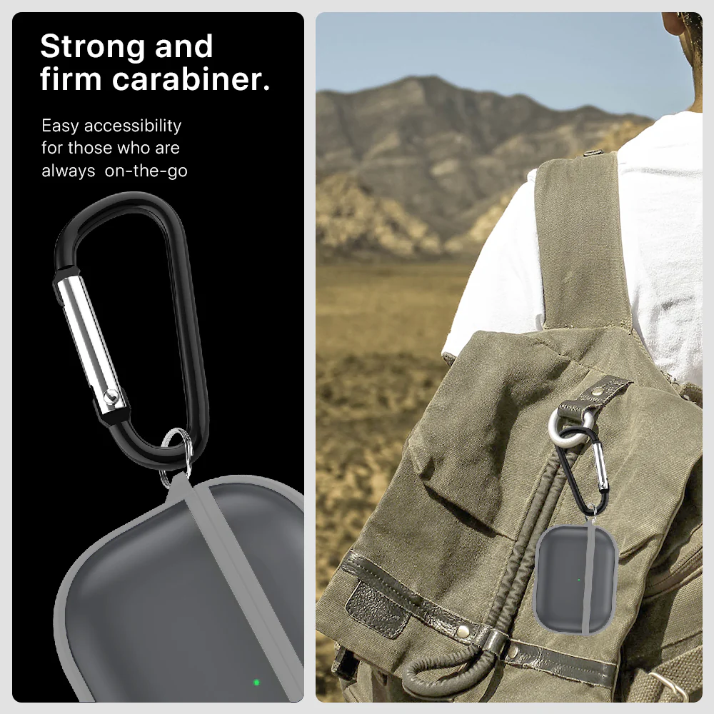 GRIPP Bolt Matte case + Keyring Hook for Airpods Pro - Image 12