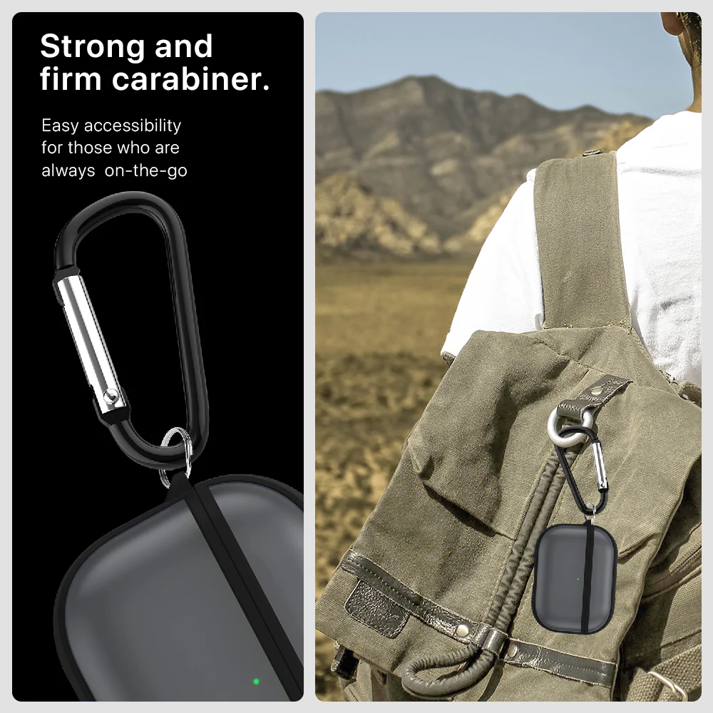 GRIPP Bolt Matte case + Keyring Hook for Airpods Pro - Image 4