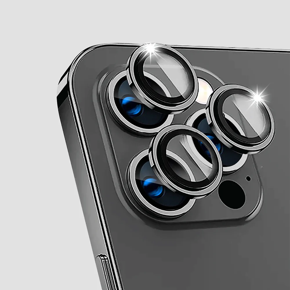 GRIPP FOCAL Camera Lens Protector 3N1 for iPhone 13 Pro & Pro Max - Dark Grey - Image 2