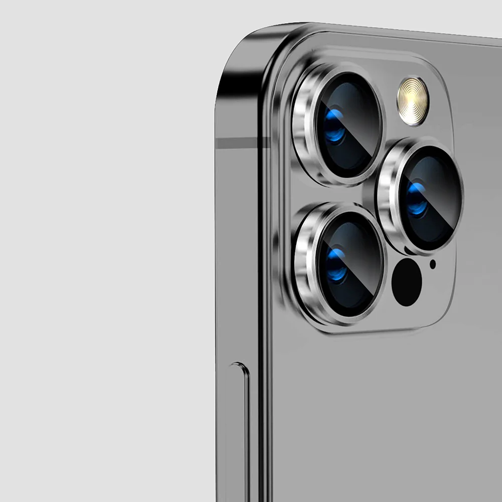 GRIPP FOCAL Camera Lens Protector 3N1 for iPhone 13 Pro & Pro Max - Dark Grey - Image 4