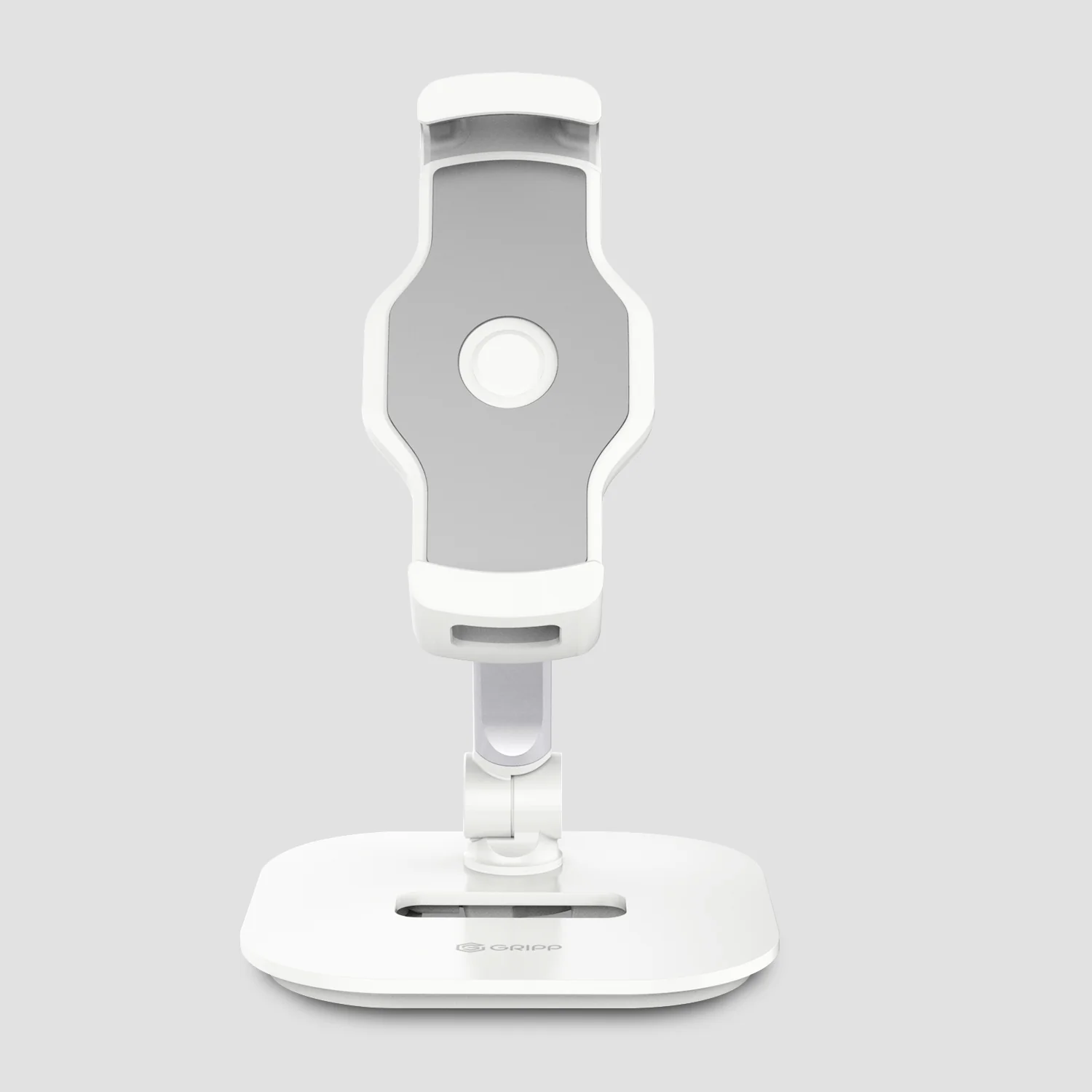 GRIPP Table Top Pivot Stand (aluminium) - White/Silver - Image 3